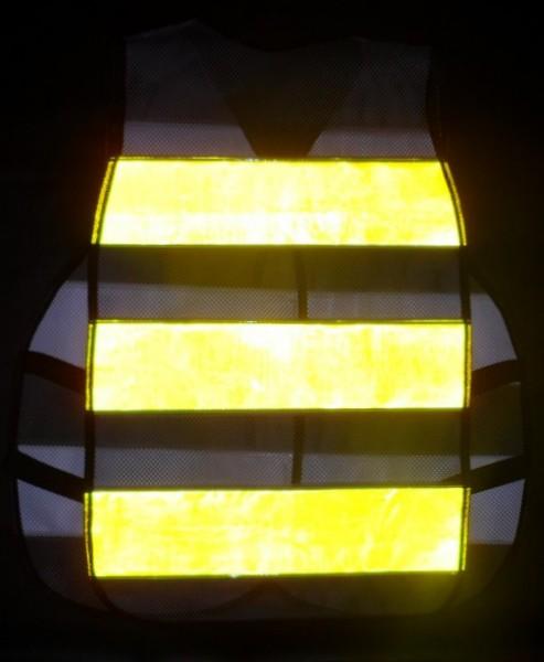 colete refletivo tipo blusÃ£o Amarelo-Fluorescente