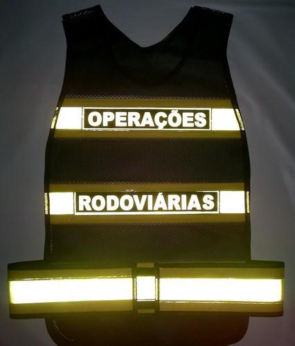 Colete Refletivo tipo Manta cor Amarelo-Fluorescente