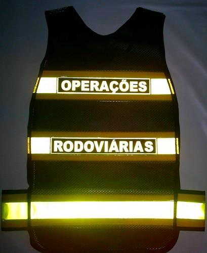 Colete Refletivo tipo Manta cor Amarelo-Fluorescente