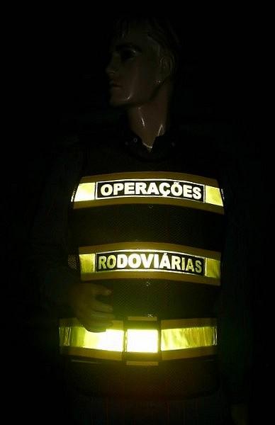 Colete Refletivo tipo Manta cor Amarelo-Fluorescente