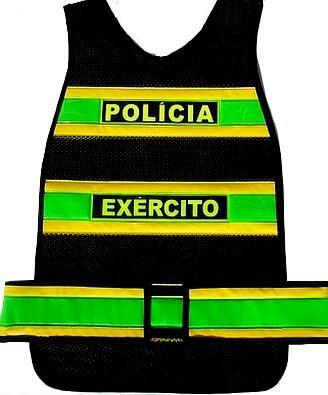 alt="Coletes Refletivos da Polícia do Exército"