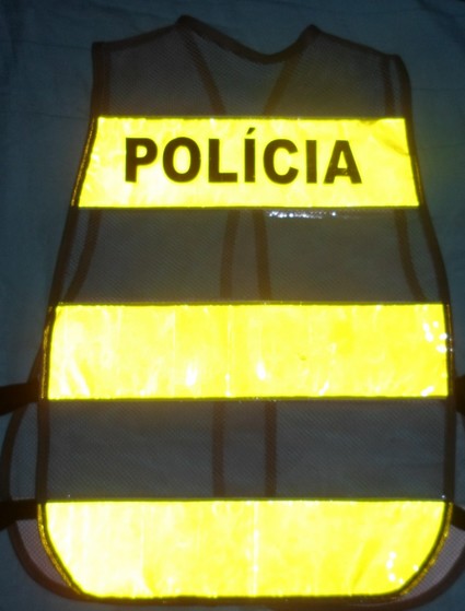 Colete Refletivo da Policia Militar de São Paulo