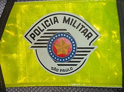 Colete Refletivo da Policia Militar de São Paulo