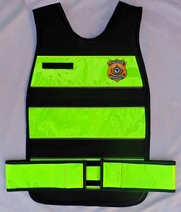 colete refletivo da Policia Rodoviaria Federal