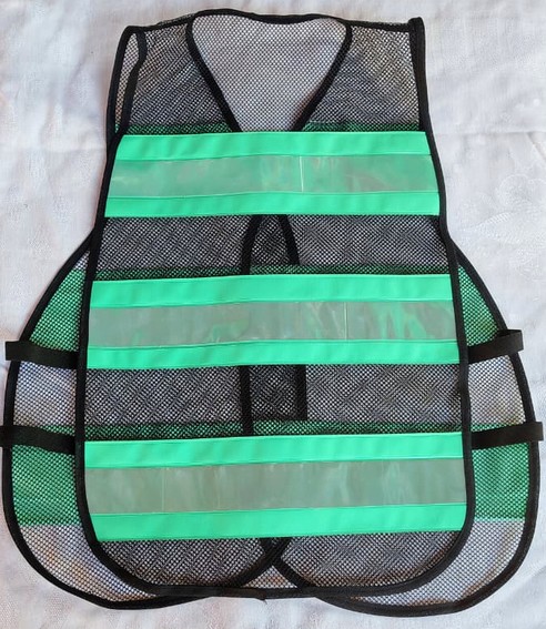 Colete Refletivo cor VERDE AGUA