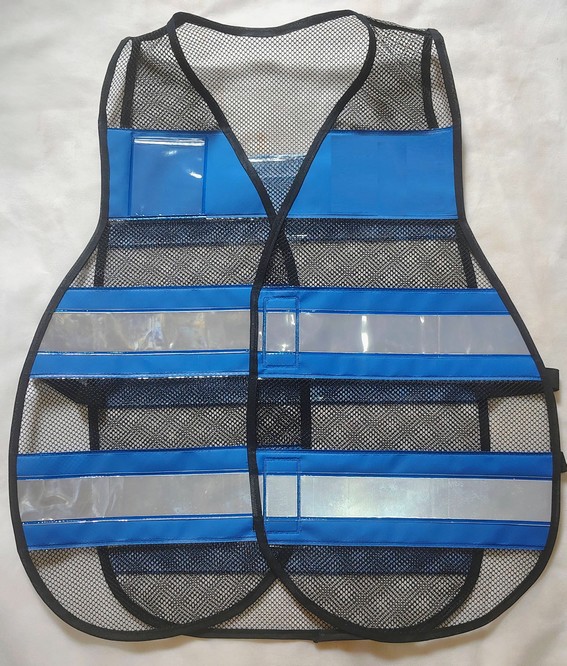 Colete Refletivo cor Azul Royal