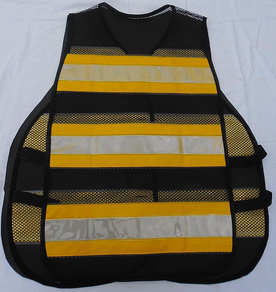 alt="COLETE REFLETIVO TIPO BLUSÃO AMARELO"