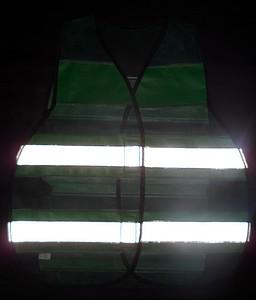 alt="colete refletivo tipo blusão verde"
