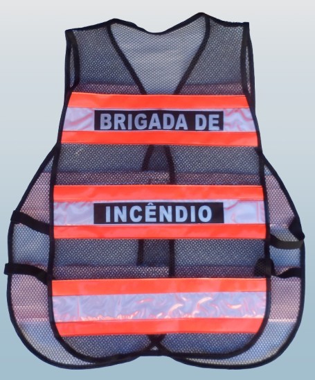 Colete Refletivo Brigada de Incendio