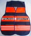 colete refletivo laranja