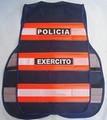 colete refletivo laranja