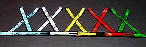 colete refletivo modelo "X"