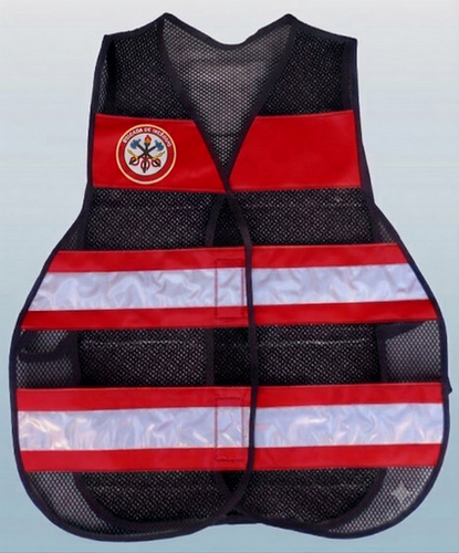 Colete Refletivo Viraplast Vermelho