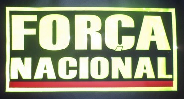 imagem colete refletivo da Força Nacional de Segurança